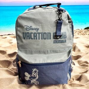 Disney Vacation Club Member Blue and Gray Backpack